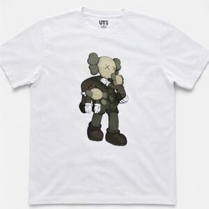 KAWS White Graphic Tee